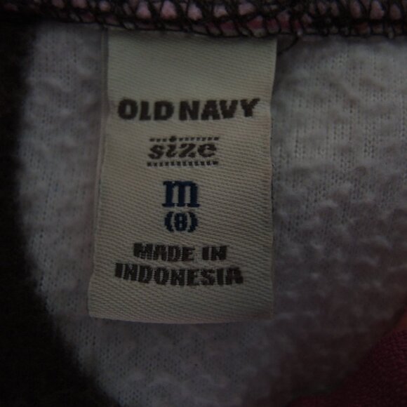 4/$25 Girl Bundle 2 Fleece 1/4 Zip Jackets Gray Leopard Large Colorful Dots Sz M - Picture 4 of 12